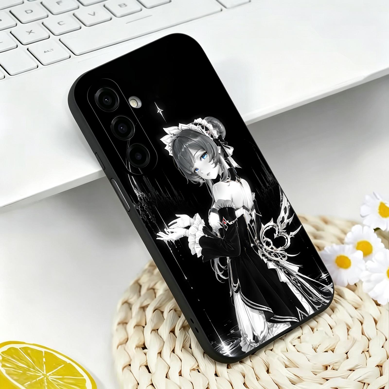 genshin impact Sandrone Phone  - đánh giá và giá Matte Pc Case